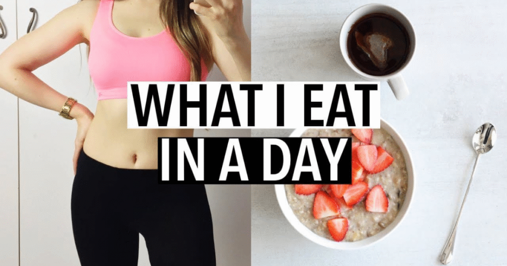 What I Eat in a Day for fat loss